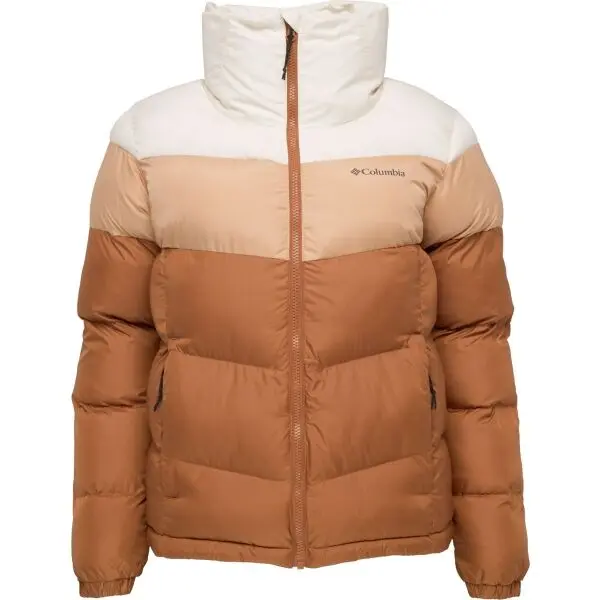 Columbia Columbia PUFFECT™ II COLORBLOCK JACKET Дамско зимно яке, кафяво, размер