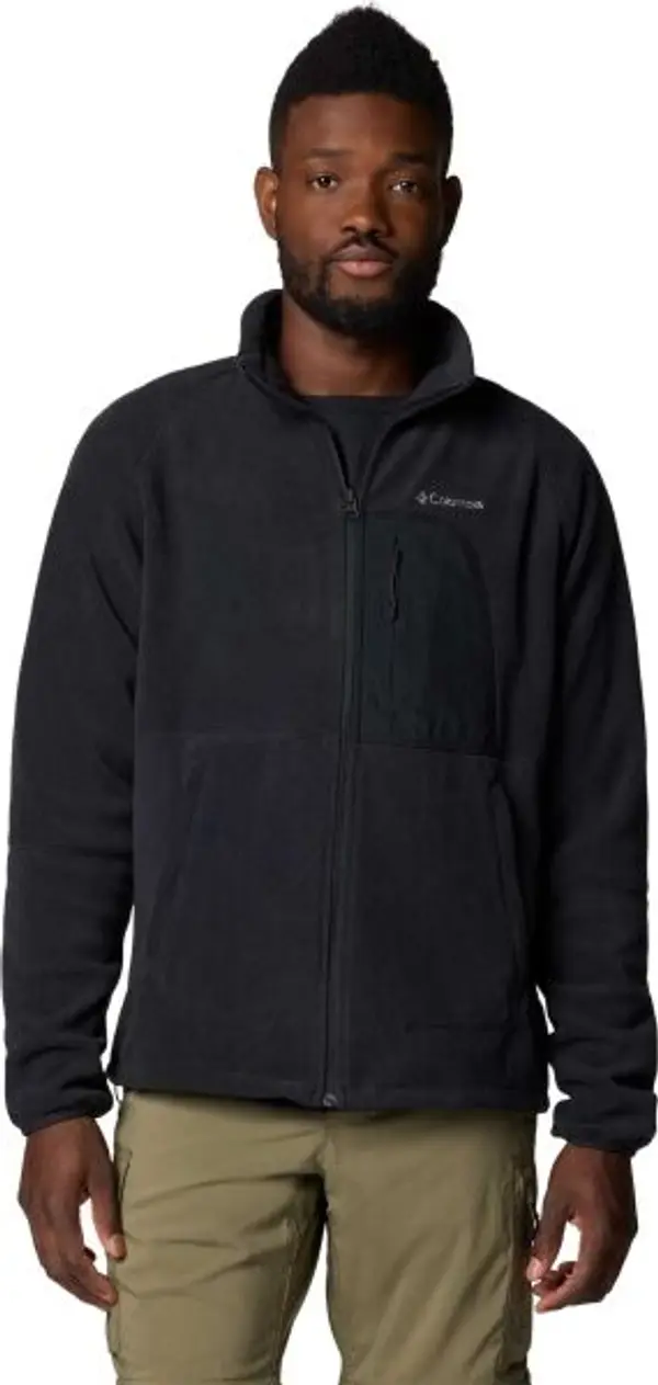 Columbia Columbia RAPID EXPEDITION II FULL ZIP FLEECE Мъжко туристическо горнище, черно, размер