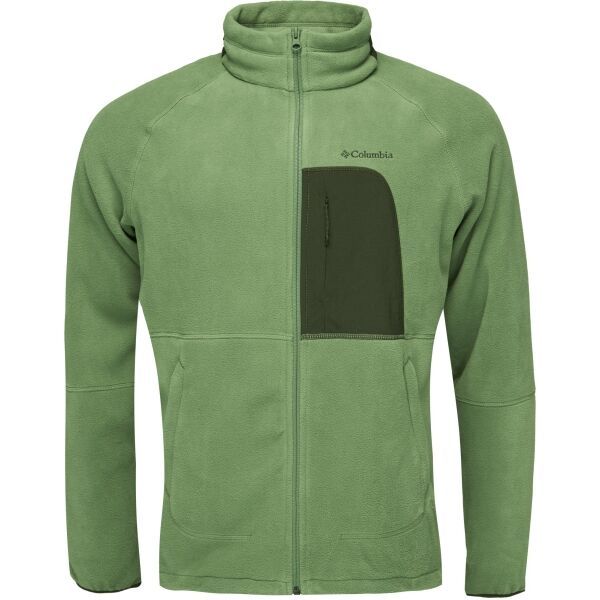 Columbia Columbia RAPID EXPEDITION II FULL ZIP FLEECE Мъжко туристическо горнище, зелено, размер