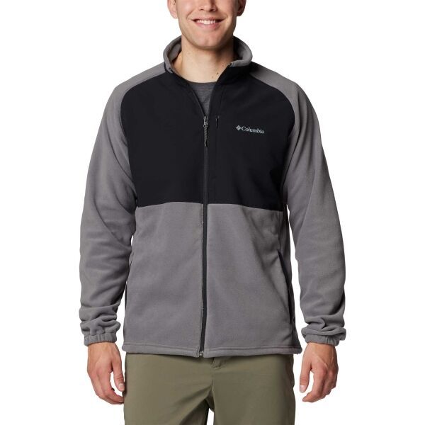 Columbia Columbia SAGE PEAK FULL ZIP FLEECE Мъжко яке, сиво, размер