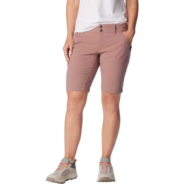 Columbia Columbia SATURDAY TRAIL LONG SHORT Дамски къси панталони, розово, размер