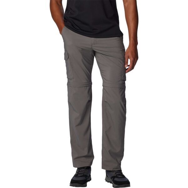 Columbia Columbia SILVER RIDGE UTILITY CONVERTIBLE PANT Мъжки панталони, сиво, размер