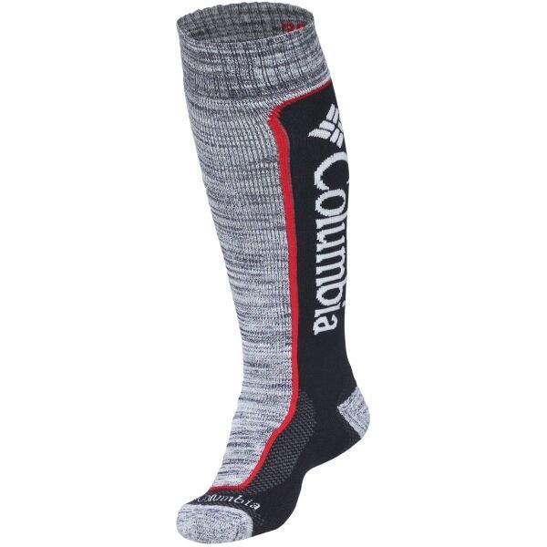 Columbia Columbia SKI SOCKS THERMOLITE Скиорски чорапи, сиво, размер