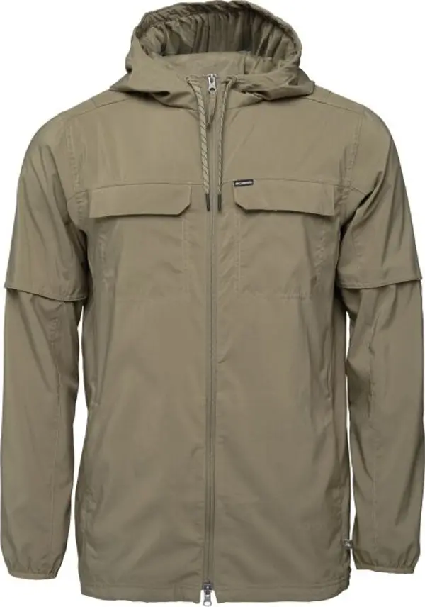 Columbia Columbia SKIEN VALLEY HOODED LS SHIRT Мъжко яке, khaki, размер