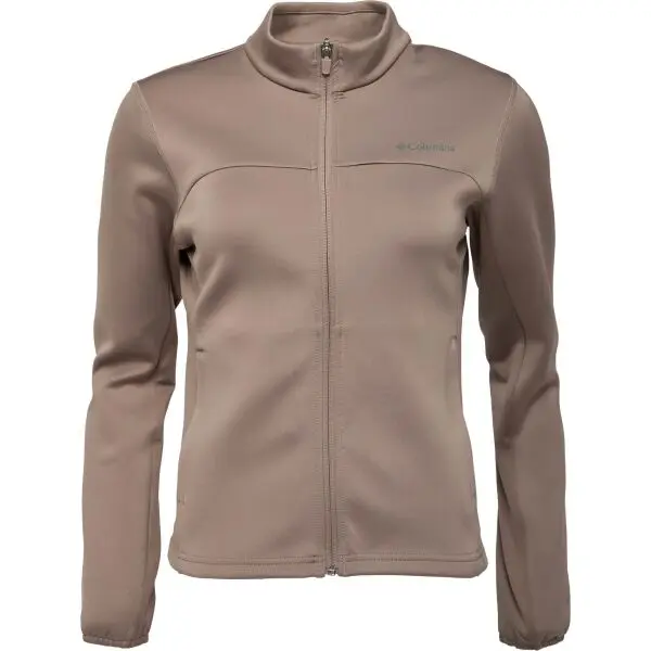 Columbia Columbia SLOAN CREST™ SPACER FLEECE FZ Дамско поларено яке, кафяво, размер