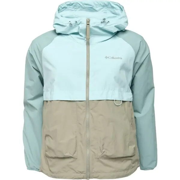 Columbia Columbia SPIRE VALLEY™ WINDBREAKER Дамско аутдор яке, светлосиньо, размер