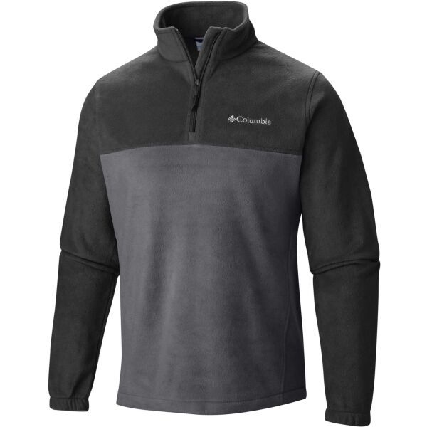 Columbia Columbia STEENS MOUNTAIN HALF ZIP Мъжки суитшърт, черно, размер