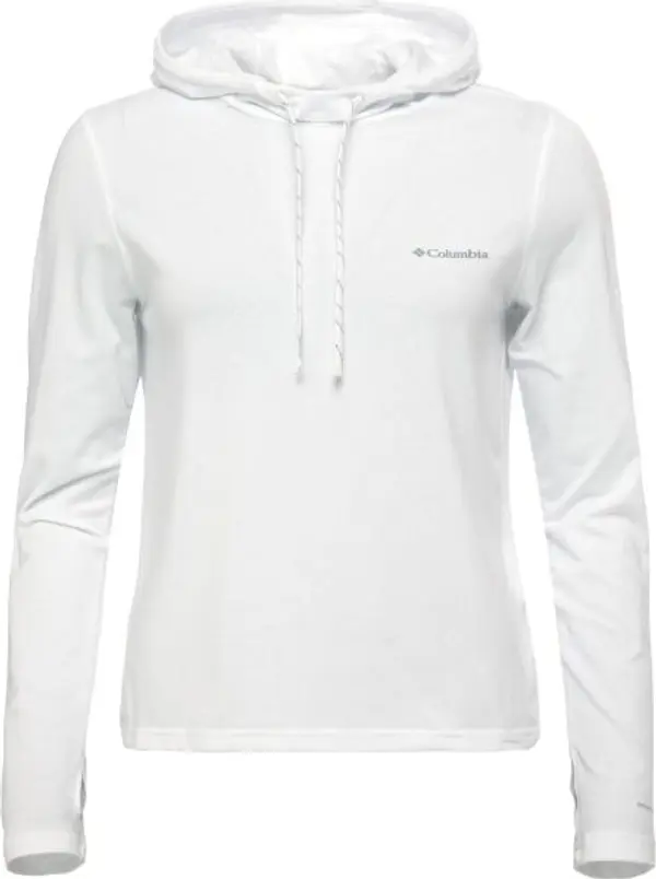 Columbia Columbia SUN TREK HOODIE II W Дамски суитшърт, бяло, размер