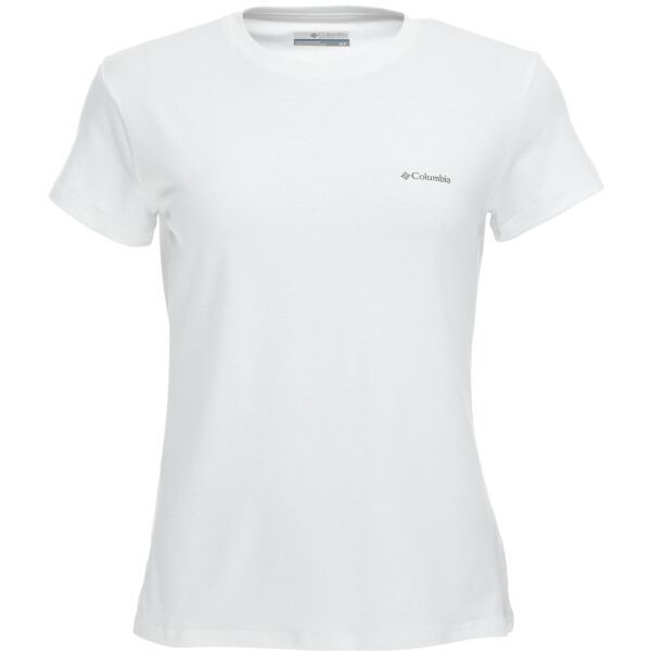 Columbia Columbia SUN TREK SS GRAPHIC TEE Дамска тениска, бяло, размер