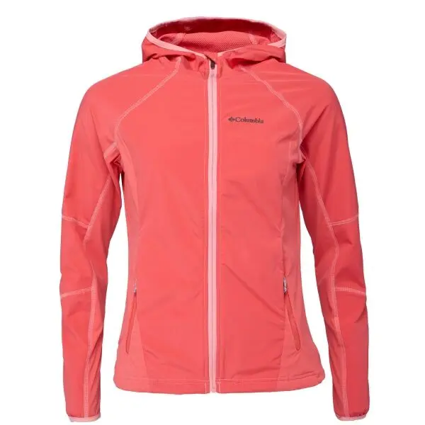Columbia Columbia SWEET AS II W SOFTSHELL HOODIE Дамско софтшел яке, розово, размер