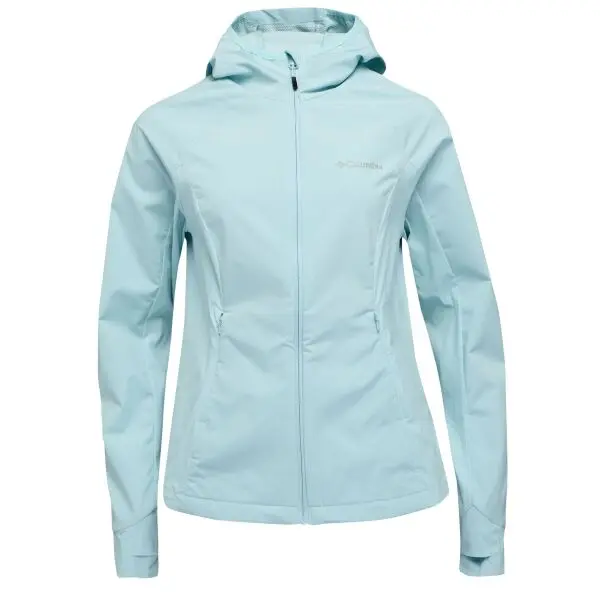 Columbia Columbia SWEET AS II W SOFTSHELL HOODIE Дамско софтшел яке, светлосиньо, размер