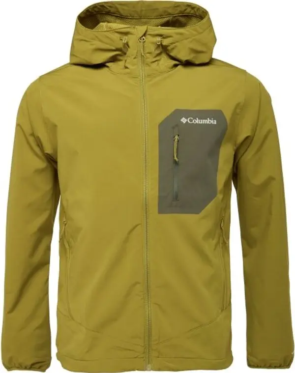 Columbia Columbia TALL HEIGHTS™ III HOODED SOFTSHELL Мъжко софтшел яке, khaki, размер