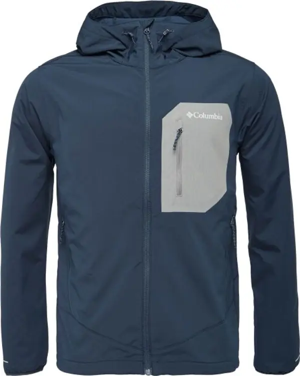 Columbia Columbia TALL HEIGHTS™ III HOODED SOFTSHELL Мъжко софтшел яке, тъмносин, размер