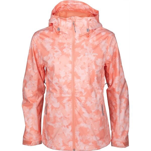 Columbia Columbia TEN TRAILS SHELL Дамско водоустойчиво яке, цвят сьомга, размер