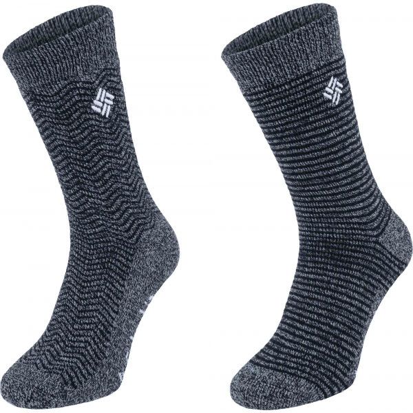 Columbia Columbia THERMAL 2P Мъжки чорапи, тъмносиво, размер