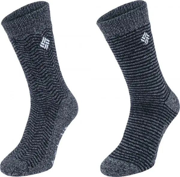 Columbia Columbia THERMAL 2P Мъжки чорапи, тъмносиво, размер