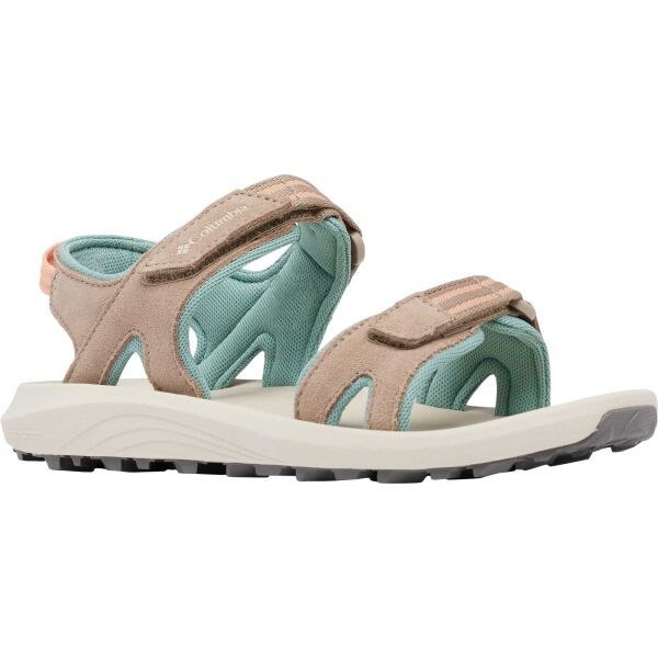 Columbia Columbia TRAILSTORM HIKER 2 STRAP Дамски кожени сандали, кафяво, размер 40