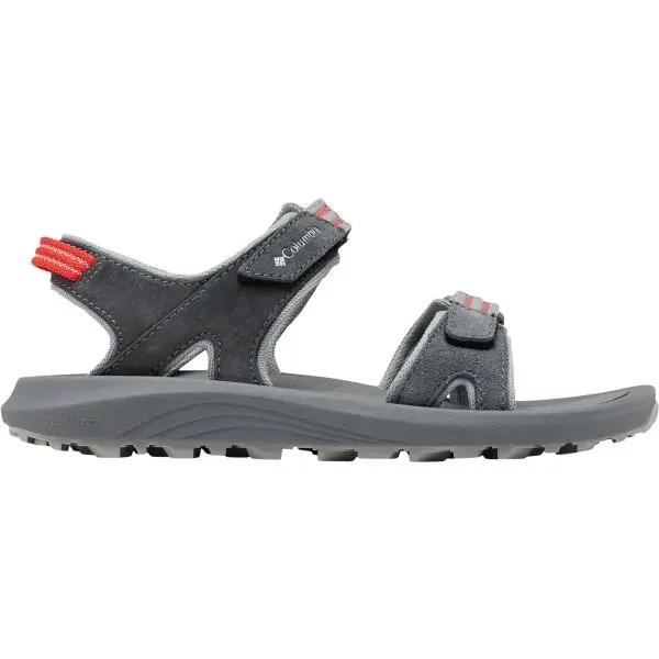 Columbia Columbia TRAILSTORM HIKER 2 STRAP Дамски кожени сандали, тъмносиво, размер 39