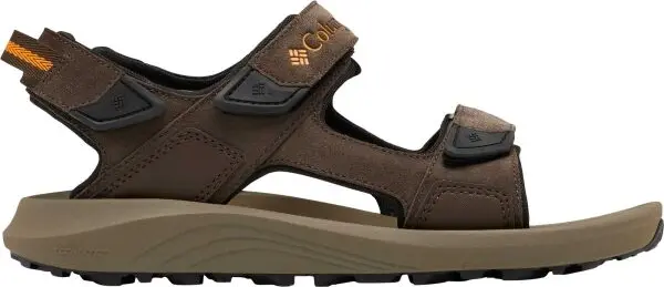 Columbia Columbia TRAILSTORM HIKER 3 STRAP Мъжки кожени сандали, кафяво, размер 41