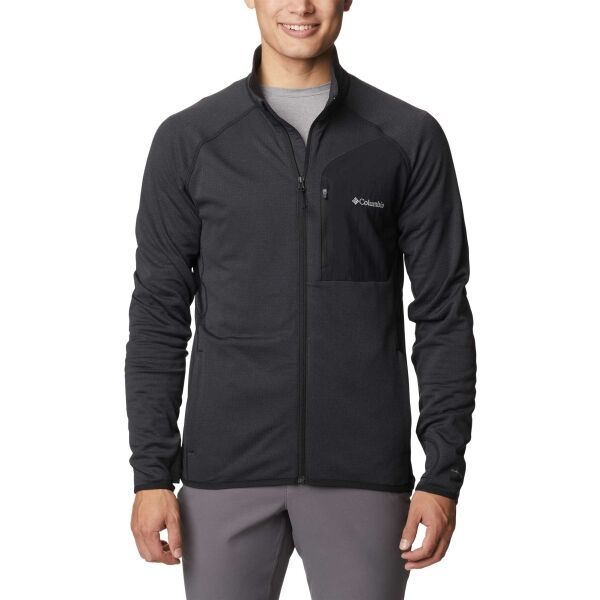 Columbia Columbia TRIPLE CANYON FULL ZIP Мъжко функционално горнище, черно, размер