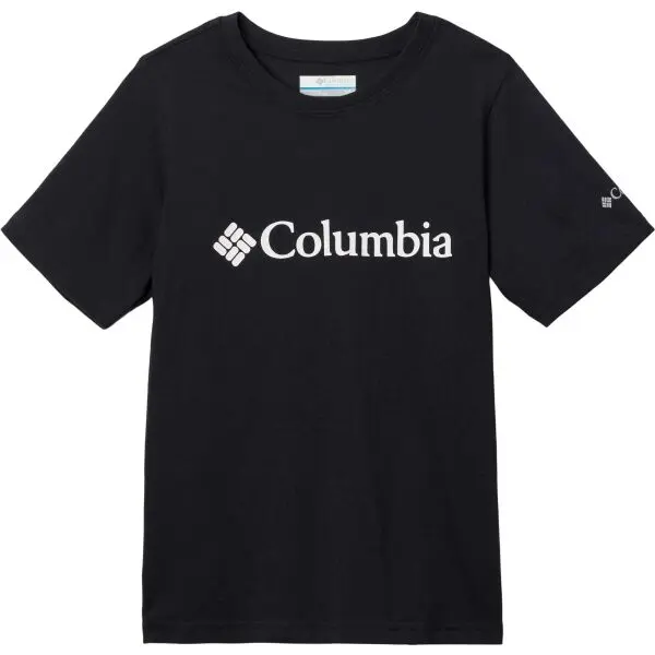 Columbia Columbia VALLEY CREED SHORT SLEEVE GRAPHIC SHIRT Детска тениска, черно, размер