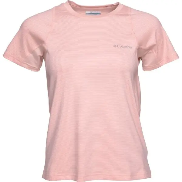 Columbia Columbia WEEKEND ASCENT™ SS Дамска тениска, розово, размер