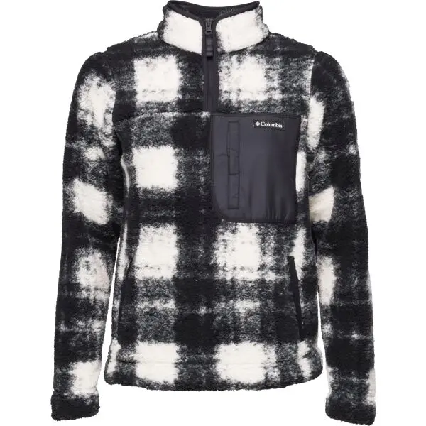 Columbia Columbia WEST BEND 1/4 ZIP II Дамски суитшърт от флийс, черно, размер