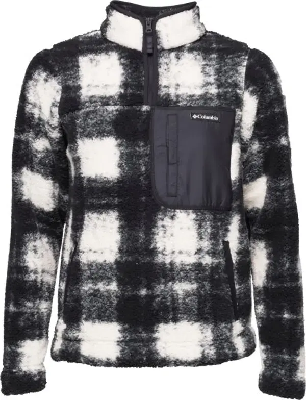 Columbia Columbia WEST BEND 1/4 ZIP II Дамски суитшърт от флийс, черно, размер