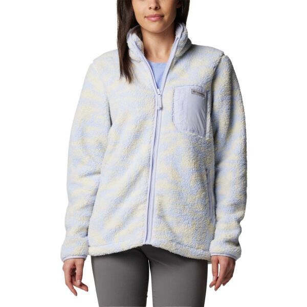 Columbia Columbia WEST BEND PRINT FULL ZIP II Дамски суитшърт, светлосиньо, размер