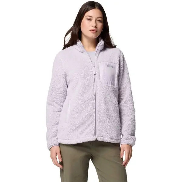 Columbia Columbia WEST BEND™ FULL ZIP II Дамски суитшърт, лилаво, размер