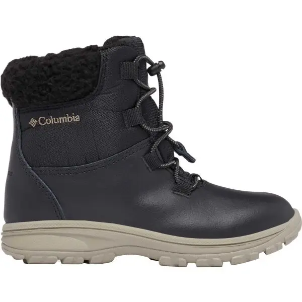 Columbia Columbia YOUTH MORITZA BOOT Детски водоустойчиви зимни обувки, черно, размер 35