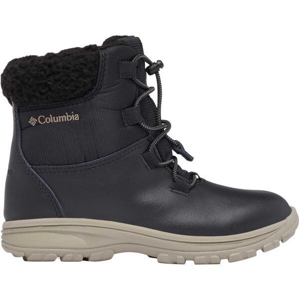 Columbia Columbia YOUTH MORITZA BOOT Детски водоустойчиви зимни обувки, черно, размер 37