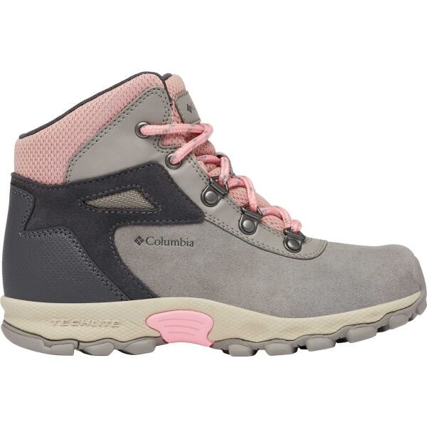 Columbia Columbia YOUTH NEWTON RIDGE AMPED Детски туристически обувки, сиво, размер 35