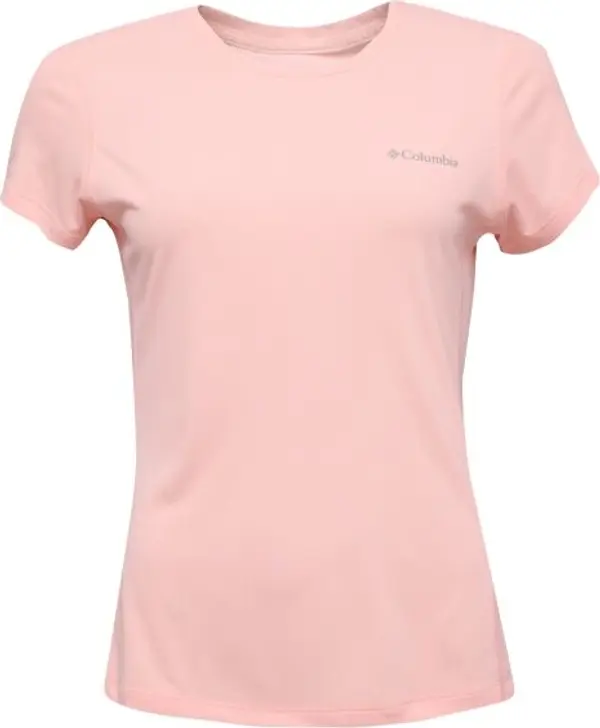 Columbia Columbia ZERO RULES LIGHT SS CREW Дамска тениска, розово, размер