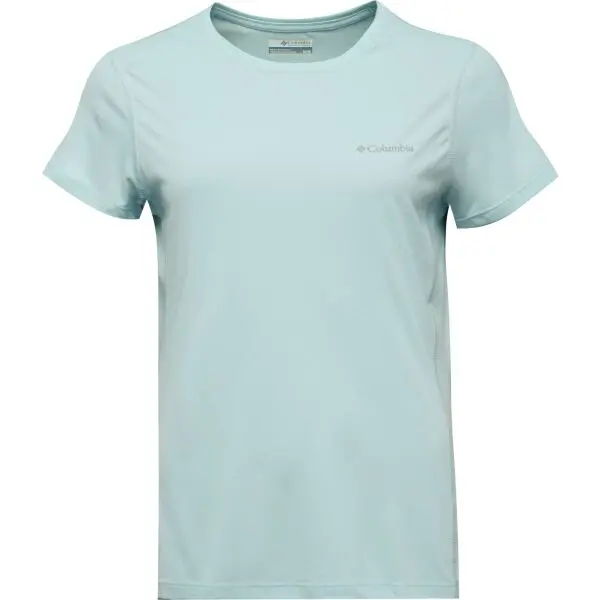Columbia Columbia ZERO RULES LIGHT SS CREW Дамска тениска, светлосиньо, размер