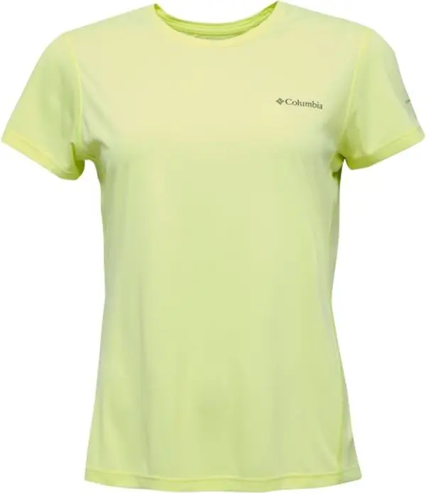 Columbia Columbia ZERO RULES LIGHT SS CREW Дамска тениска, жълто, размер