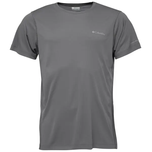Columbia Columbia ZERO RULES™ LIGHT SS CREW Мъжка функционална тениска, сиво, размер