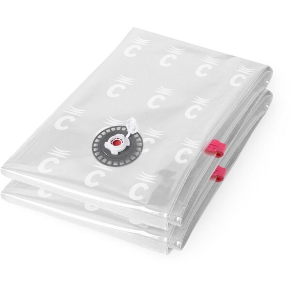 COMPACTOR COMPACTOR BAG ASPISPACE 2PCS L Вакуумен чувал за съхранение на текстил и пера, прозрачно, размер