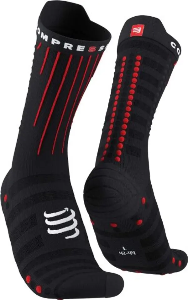 Compressport Compressport AERO SOCKS Велосипедни чорапи, черно, размер
