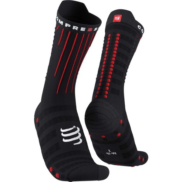 Compressport Compressport AERO SOCKS Велосипедни чорапи, черно, размер