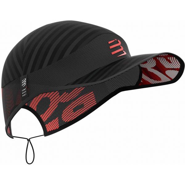 Compressport Compressport PRO RACING CAP Шапка за бягане, черно, размер UNI