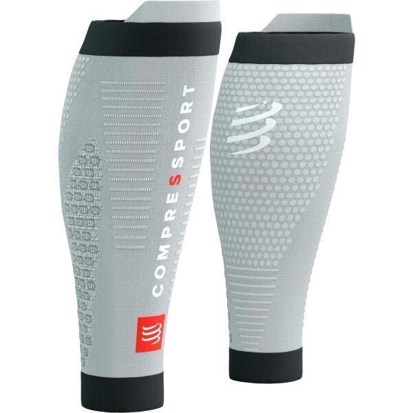 Compressport Compressport R2 3.0 Компресиращи наколенки за прасци, сиво, размер T1