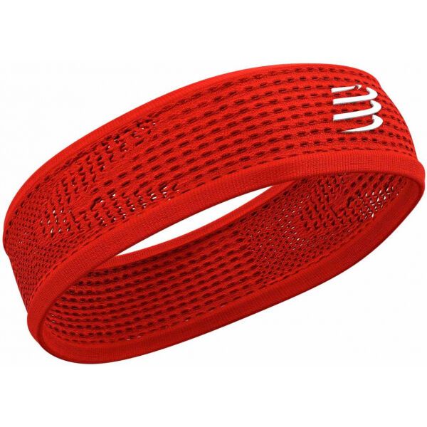 Compressport Compressport THIN HEADBAND ON/OFF Спортна лента за глава, червено, размер UNI