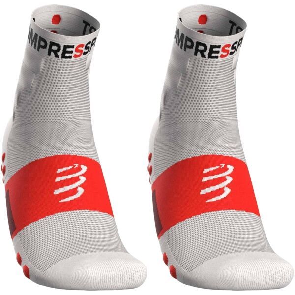 Compressport Compressport TRAINING SOCKS 2-PACK Спортни чорапи, бяло, размер 42-44