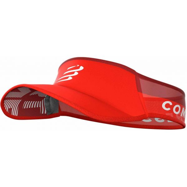 Compressport Compressport VISOR ULTRALIGHT Козирка за бягане, червено, размер os