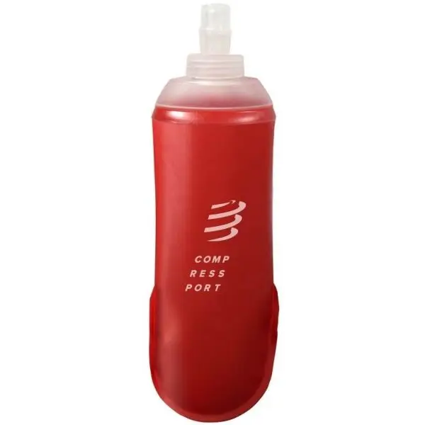 Compressport Compressport ERGOFLASK 500ML Мека спортна бутилка, червено, размер 500 ML