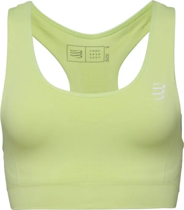 Compressport Compressport FEELFREE SEAMLESS BRA Дамско  спортно бюстие, жълто, размер