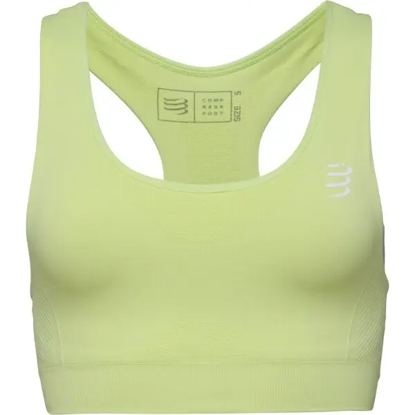 Compressport Compressport FEELFREE SEAMLESS BRA Дамско  спортно бюстие, жълто, размер