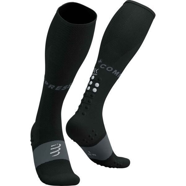 Compressport Compressport FULL SOCKS OXYGEN Компресиращи чорапи за бягане, черно, размер