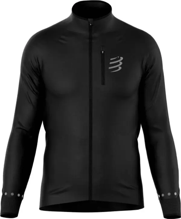 Compressport Compressport HURRICANE WINDPROOF M Мъжко яке, устойчиво на вятър, черно, размер